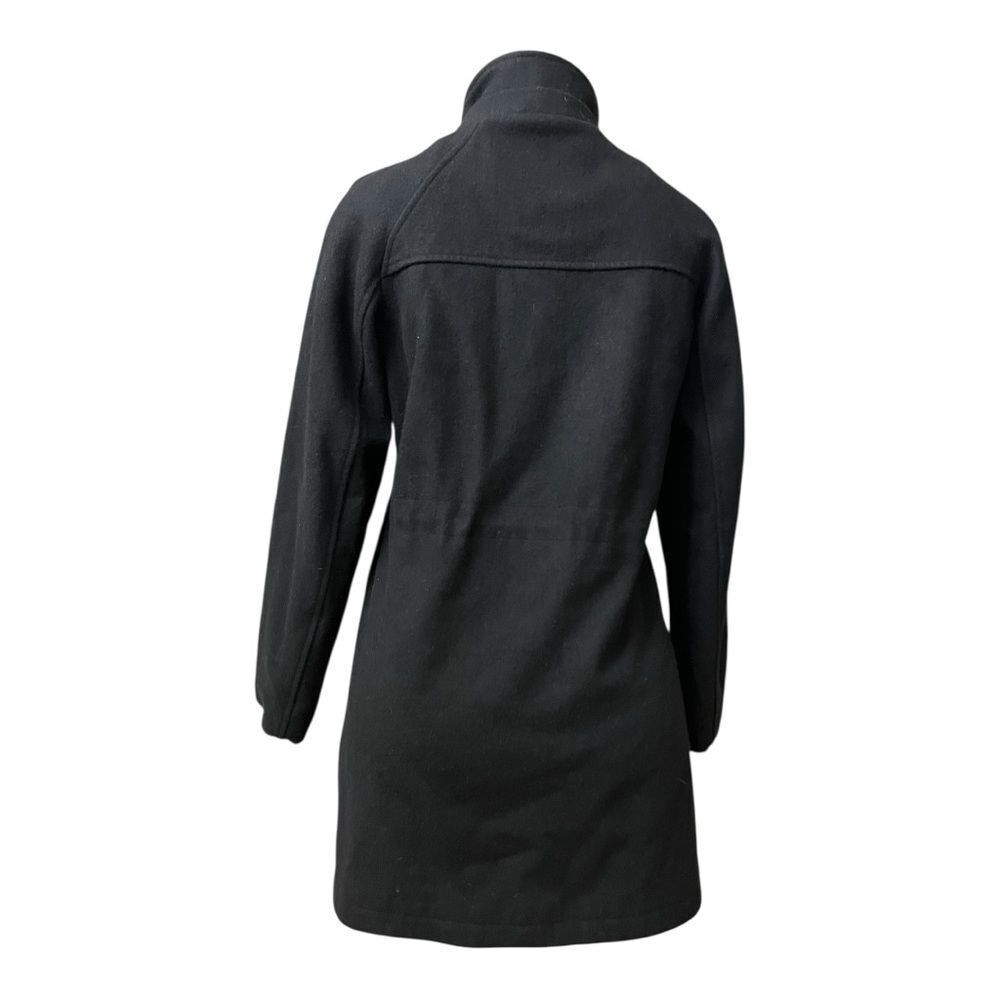 Cole Haan Black Utility Jacket with Gold Accents - Picture 3 of 7